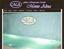 Tablet Screenshot of montealina.com